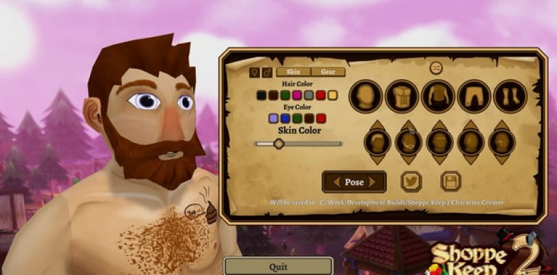 Shoppe Keep 2 Character Creator Preview is Available Now