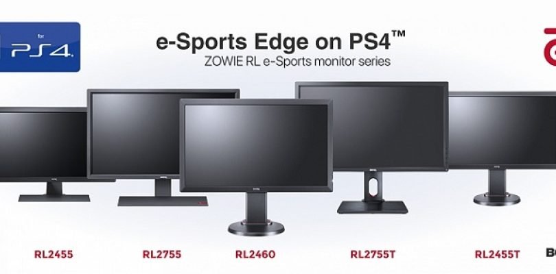BenQ e-Sport Monitors for PS4