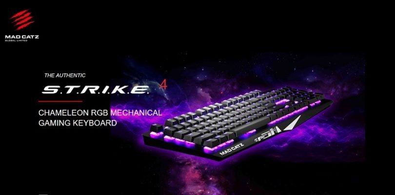 Mad Catz launches professional gaming keyboards
