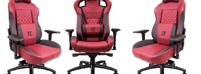 Thermaltake launches new Gaming Chairs made from real leather