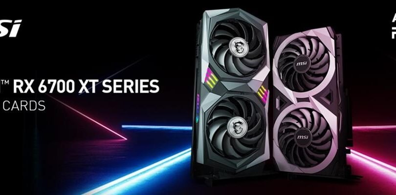 MSI launches Radeon RX 6700 XT GAMING and MECH 2X series custom graphics cards