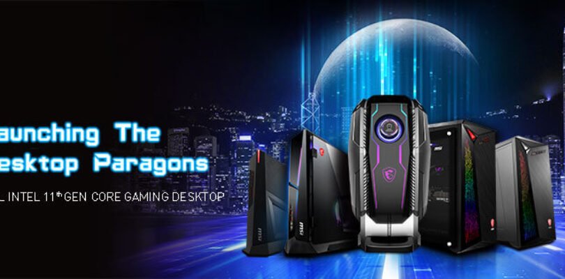 MSI launches its latest gaming PC series with 11th Gen Intel Rocket Lake processors