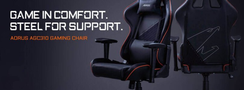 GIGABYTE Launches the AORUS AGC310 Gaming Chairs
