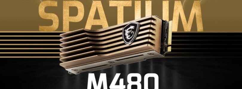 MSI launches SPATIUM M480 PCIe 4.0 NVMe SSD with up to 7000MB/s speeds
