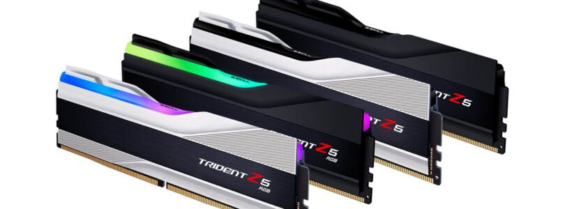 G.SKILL launches the Trident Z5 and Trident Z5 RGB series DDR5 memory