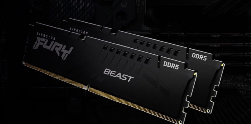 Kingston launches the FURY Beast DDR5 memory with speeds up to 5200 MHz