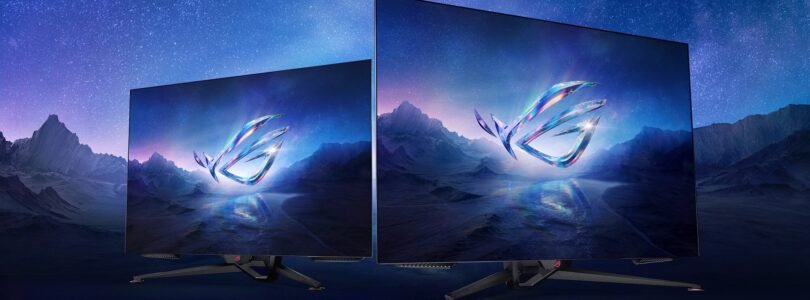 ASUS announces its newest 42-inch and 48-inch 4K OLED gaming monitors with HDMI 2.1, a 2K monitor with 360Hz refresh rate and more