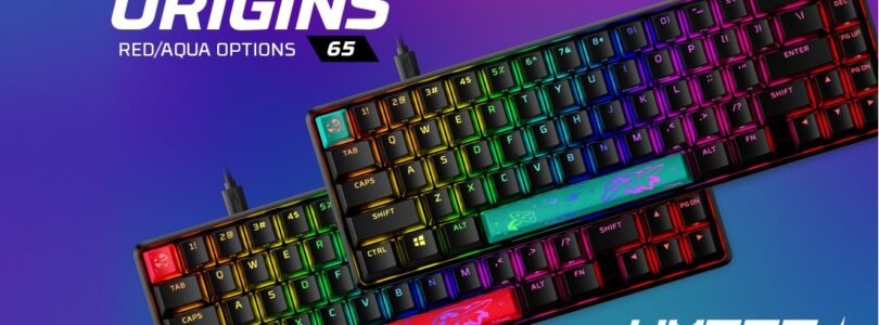 HyperX Alloy Origins 65 mechanical gaming keyboard now comes with colour options