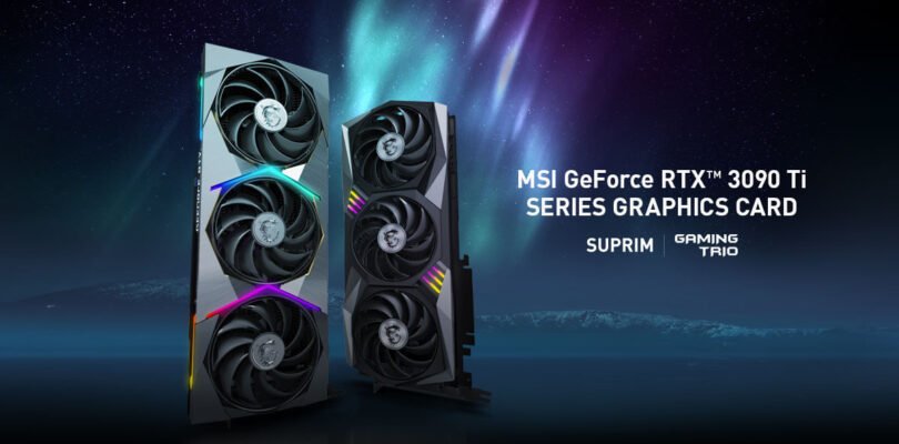 MSI announces the SUPRIM, GAMING TRIO and BLACK TRIO series GeForce RTX 3090 Ti graphics cards