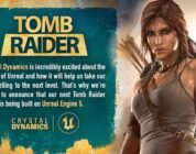Crystal Dynamics unveils the development of the next Tomb Raider game based on Unreal Engine 5