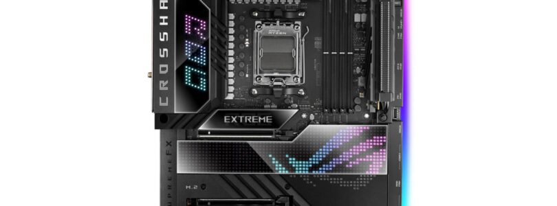 ASUS launches the ROG CROSSHAIR X670E EXTREME high-end motherboard