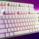 Sharkoon presents PureWriter RGB White gaming keyboard