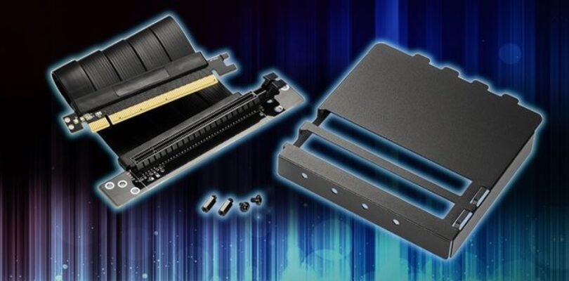 Sharkoon launches three new kits for vertical installation of graphics cards