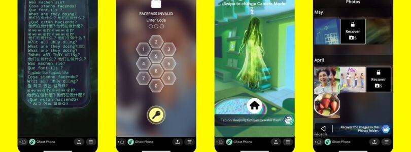 Snapchat introduces new AR Game: Ghost Phone