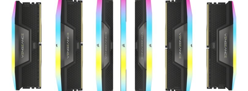 Corsair announces the VENGEANCE RGB DDR5 memory modules