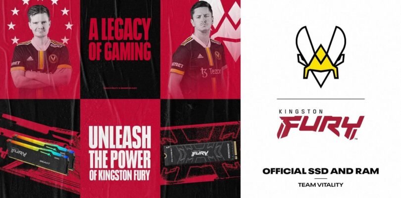 Team Vitality announces multi-year partnership with Kingston FURY