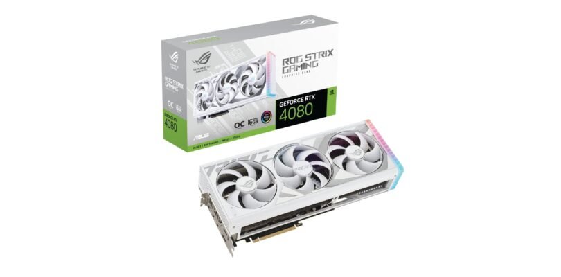ASUS ROG launches the Strix series GeForce RTX 4090 and 4080 White Edition graphics cards