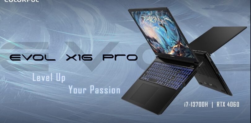 Colorful Technology launches EVOL X16 PRO gaming laptop