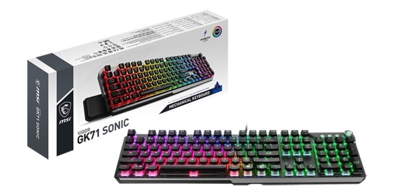 MSI announces new gaming keyboard