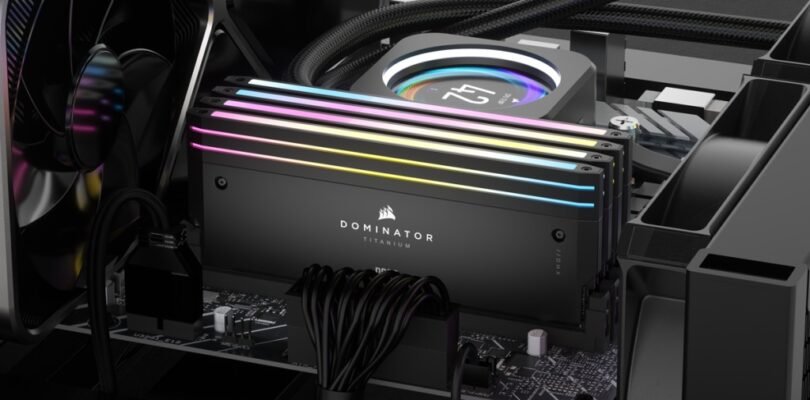 CORSAIR unleashes the DOMINATOR TITANIUM DDR5 memory at COMPUTEX 2023