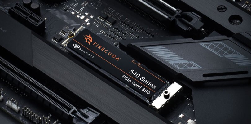 Seagate announces the FireCuda 540 PCIe Gen5 NVMe SSD that boasts speeds up to 10,000 MB/s