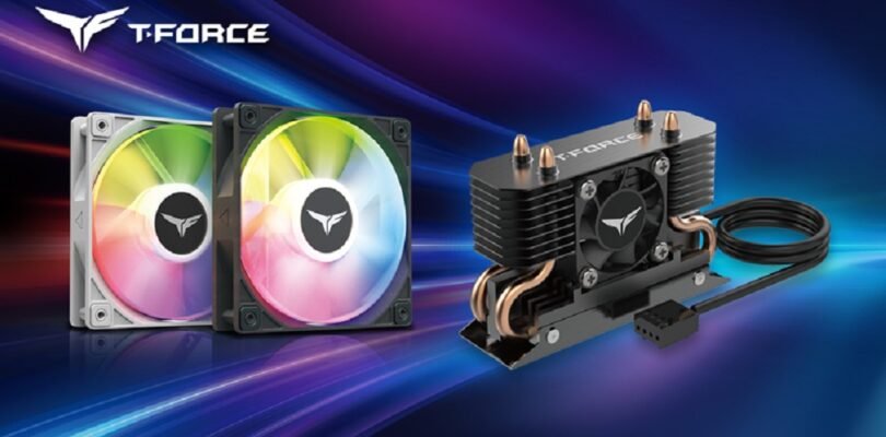 T-FORCE launches New SSD Cooler and ARGB Fan For Gamers