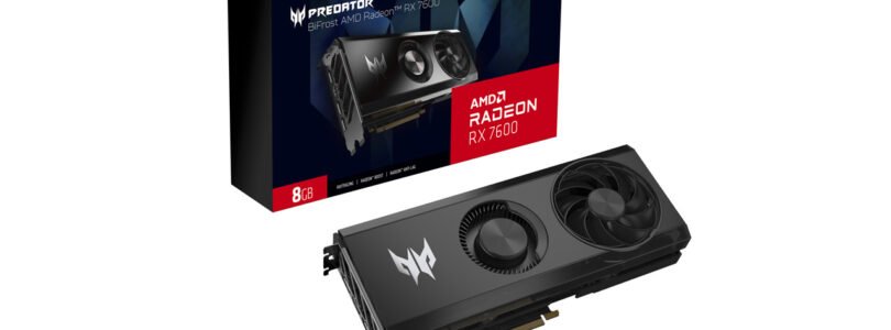 Acer announces the Predator BiFrost AMD Radeon RX 7600 graphics card
