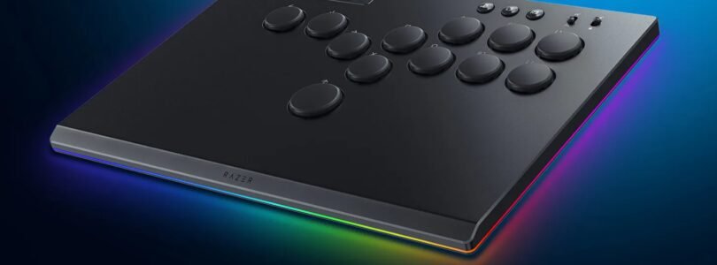 Razer launches its first-ever all-button optical arcade controller for PS5 and PC