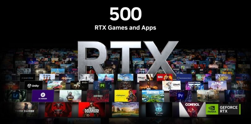 NVIDIA surpasses 500 RTX games and applications