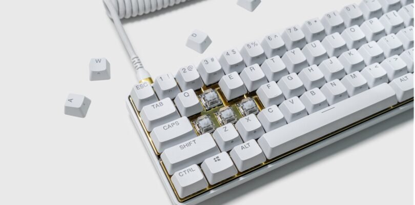 SteelSeries launches Apex Pro Mini: Limited-Edition White x Gold Keyboard