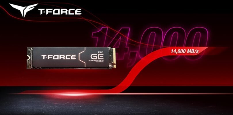 T-FORCE launches T-FORCE GE PRO PCIe 5.0 SSDs