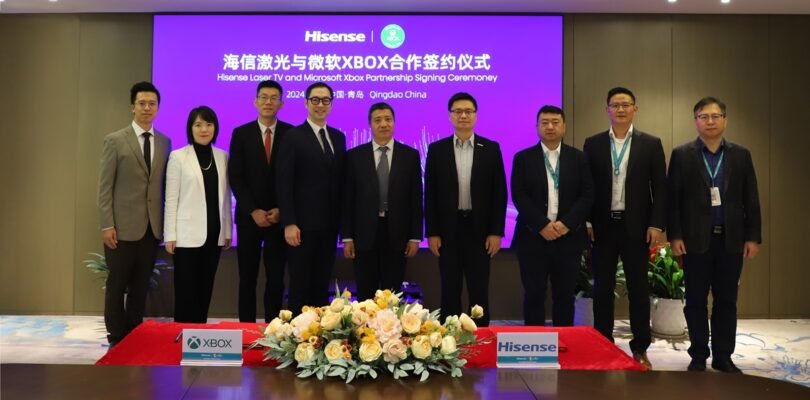Hisense and Xbox to bring cutting-edge laser display to the gaming industry