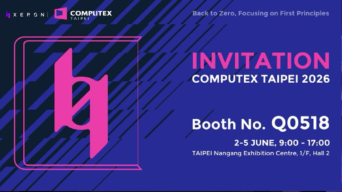 Xeron New PC brand XERON debuts at COMPUTEX 2026 – Games Middle East and Africa
